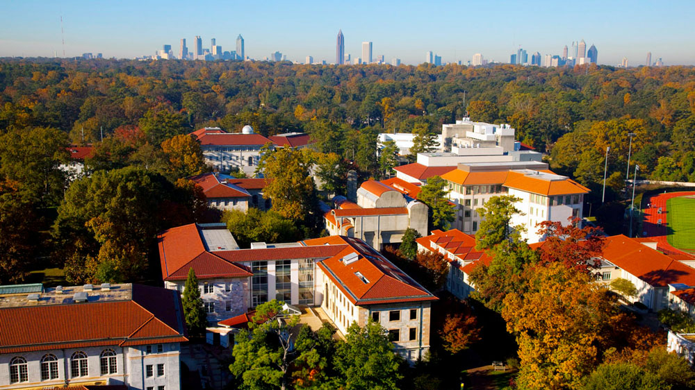 aerial  shot of buildings 